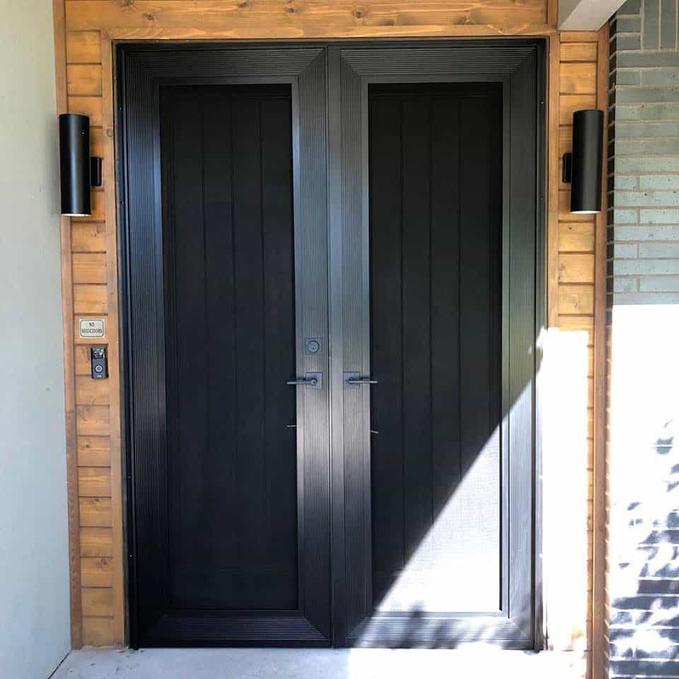 French Double Screen Doors