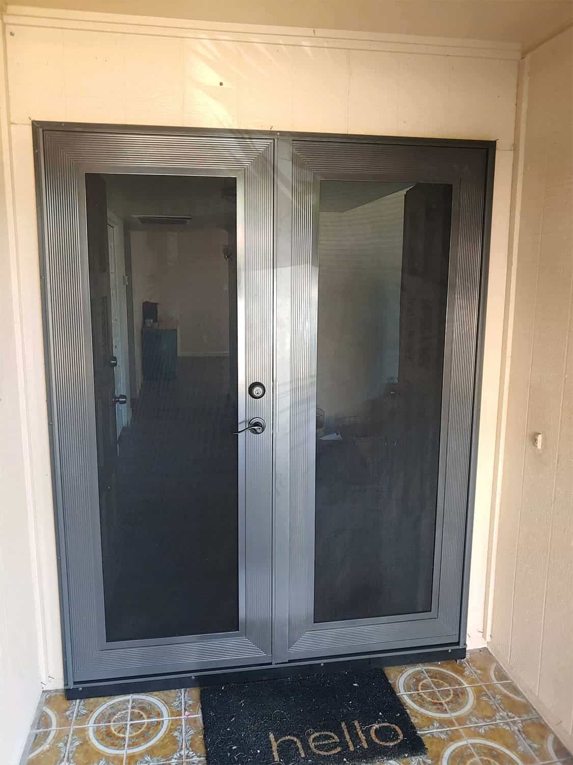 French Double Screen Doors