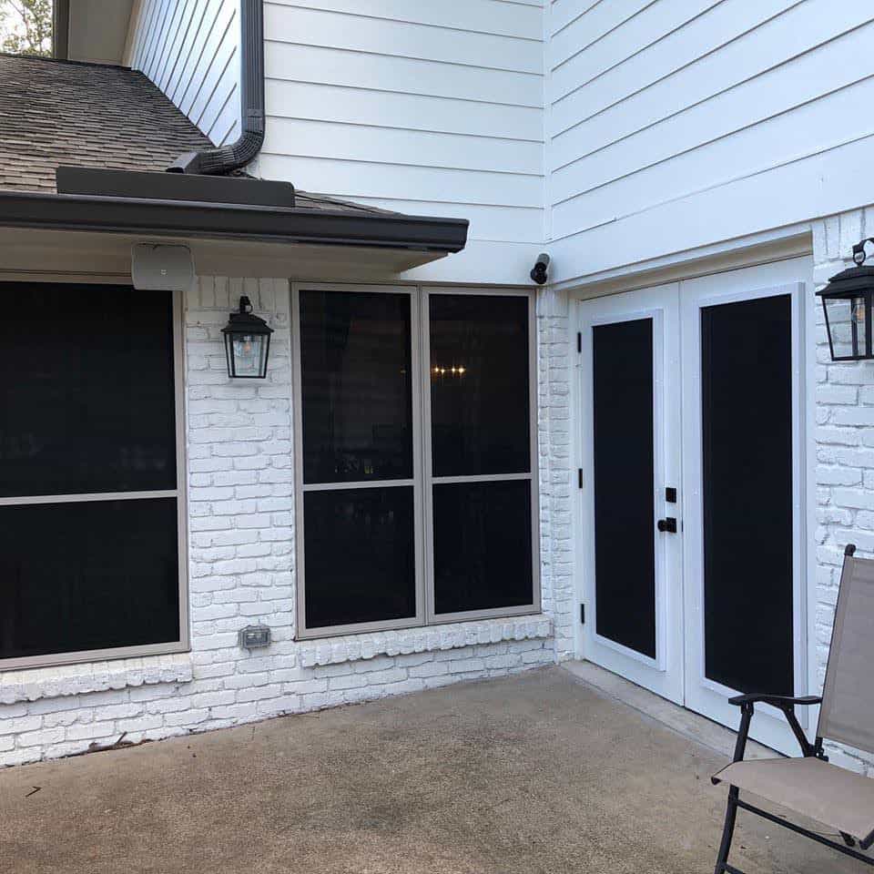 French Double Screen Doors