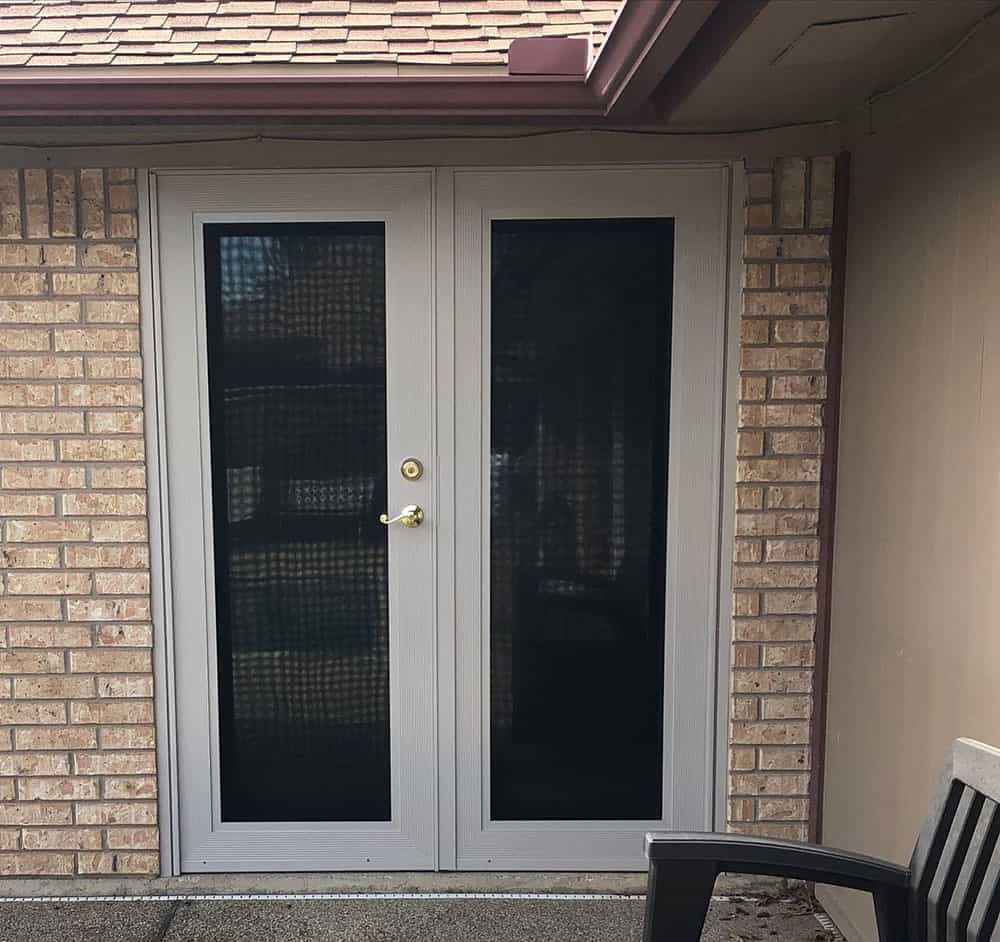 French Double Screen Doors