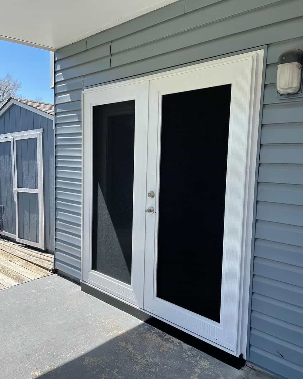 French Double Screen Doors