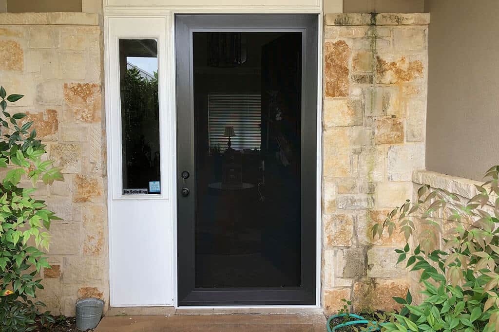 Security Screen Entry Door