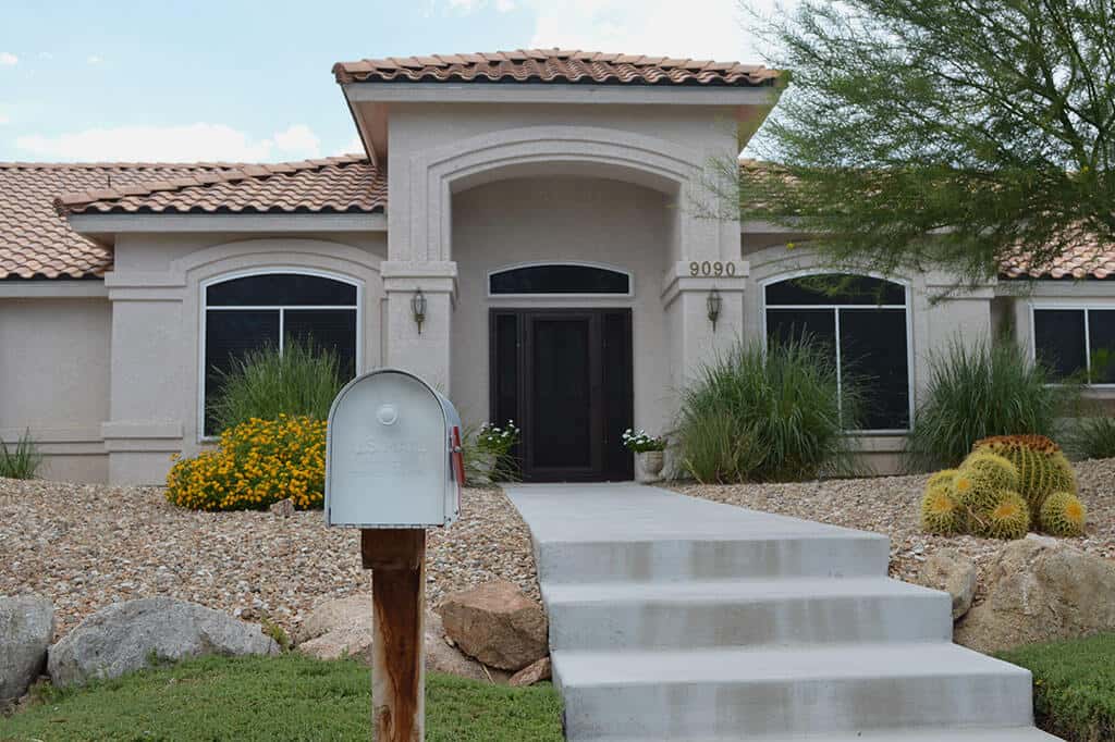 Entry Screen Door