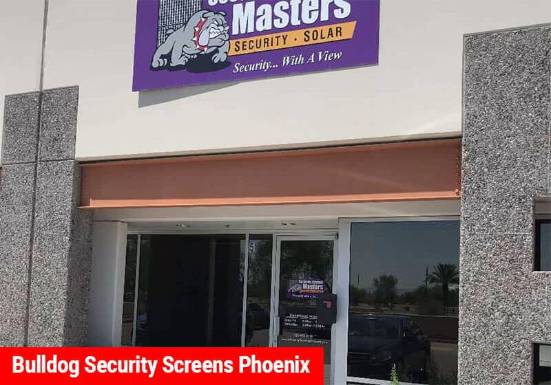 Bulldog Security Screens Phoenix Showroom